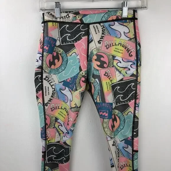 Billabong Ladies 1MM Sea Legs/Wetsuit Leggings - 4 - Picture 6 of 10